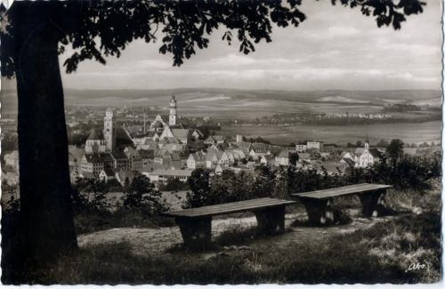 1961 Donauwörth, Ansicht (view),Foto-Kohlbauer AKU1