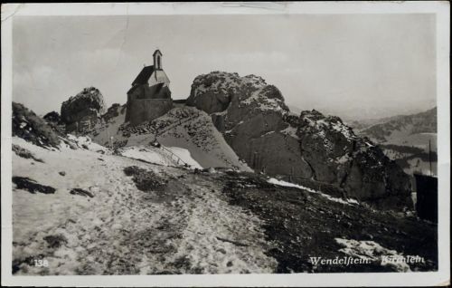 1939 Wendelstein, Kirchlein,Peter Triem