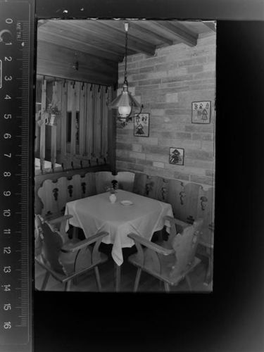 91154 W8542 Roth , Mittelfr GLASNEGATIV Gasthaus