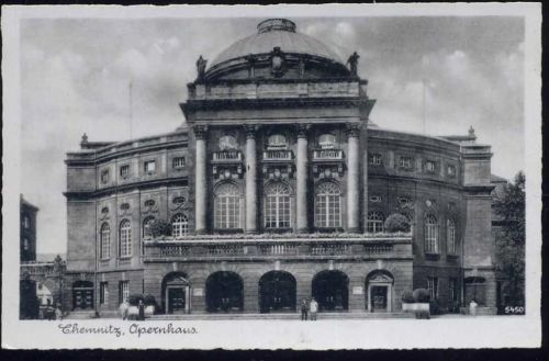 um 1930 Chemnitz, Opernhaus