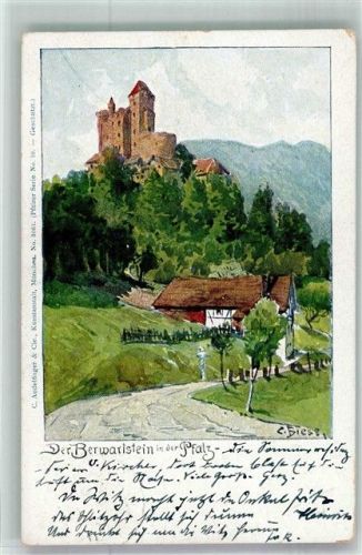 Erlenbach 1907 Burg Berwartstein