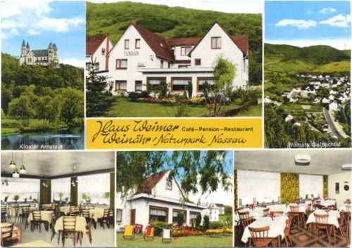 um 1960/70 Weinähr, Naturpark, Nassau, Haus Weimer AKU1