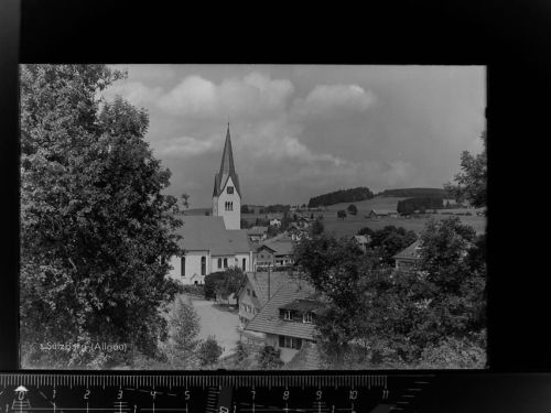 87477 W8961 Sulzberg , Allgäu GLASNEGATIV
