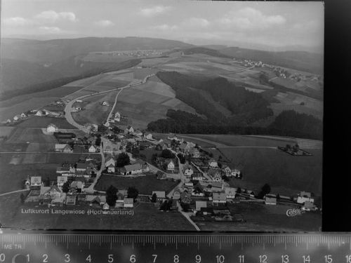 59955 W5788 Langewiese GLASNEGATIV