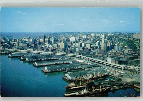 Seattle Waterfront Hafen Alaska Way Viaduct