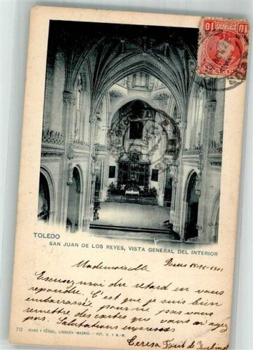 Toledo Kirche San Juan de los Reyes Marke bildseitig