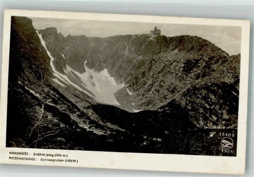 Schneegruben Baude Riesengebirge