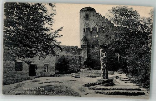 Kynast Burg Ruine Burghof