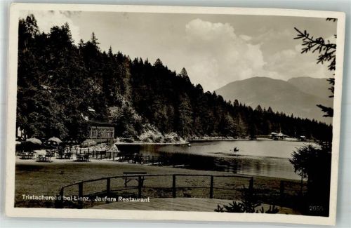 Lienz 1931 Gasthaus Jaufer Tristachersee
