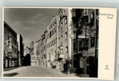 Rattenberg Gasthaus Post Werbeschild