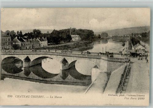 Chateau-Thierry La Marne Brücke