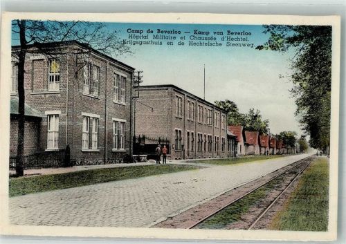 Beverloo Foto AK Kaserne Krankenhaus Militär