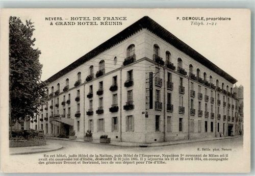 Nevers Hotel de France Grand Hotel Reunis