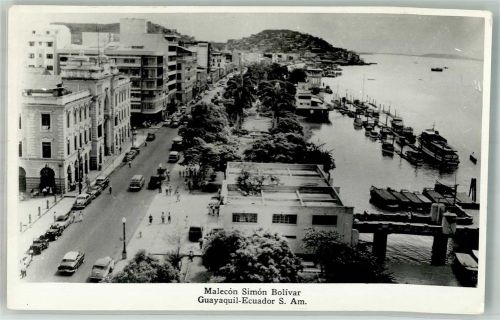 Guayaquil Auto Hafen Malecon Simon Bolivar