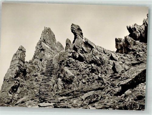 Kerry Insel Skellig Michael oberer Aufstieg