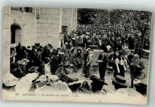 Lourdes 1911 Kurhaus Pilger