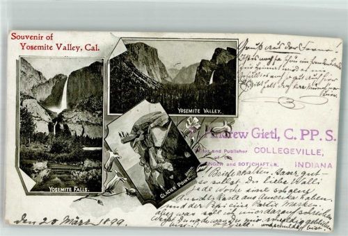 San Francisco 1899 Yosemite Valley