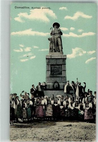 Domazlice Denkmal Kozinuv Tracht