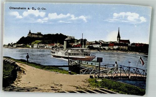 Ottenheim 1918 Dampfschiff