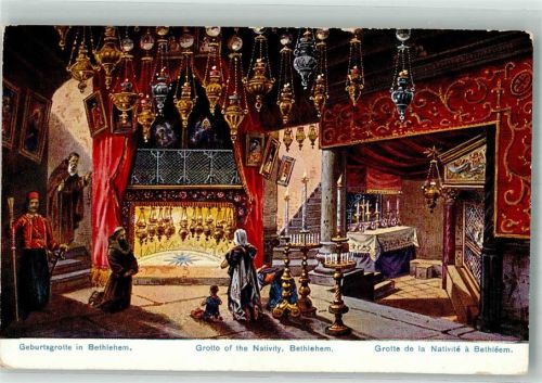 Bethlehem 1909 Gebrurtsgrotte
