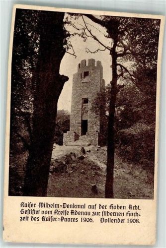 Adenau 1910 Kaiser Wilhelm Denkmal a.d. hohen Acht