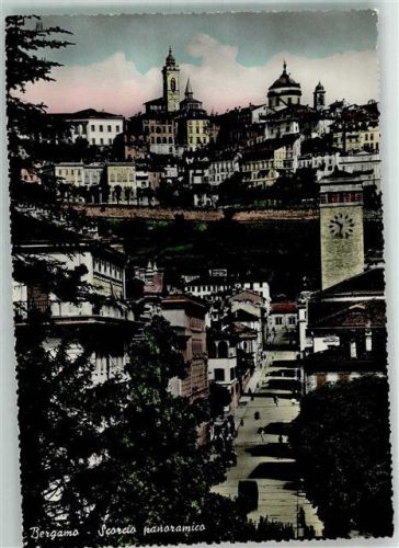 24100 Bergamo Foto AK
