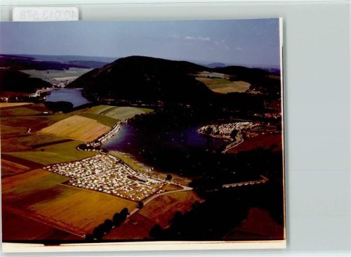 Diemelsee Luftaufnahme Campingplatz