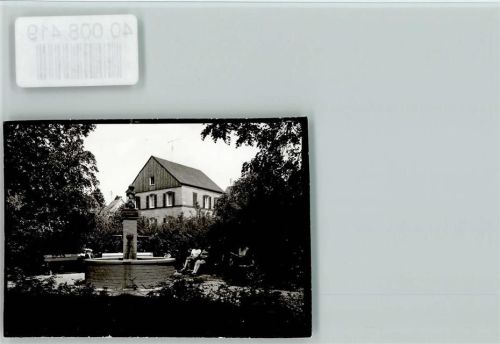 97846 W8775 Partenstein im Spessart FOTO KEINE AK Brunnen
