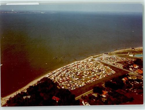 Dangast Luftaufnahme Campingplatz