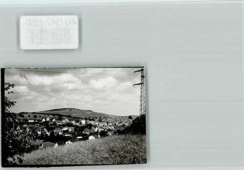 55596 W6558 Waldböckelheim FOTO KEINE AK Ortsansicht