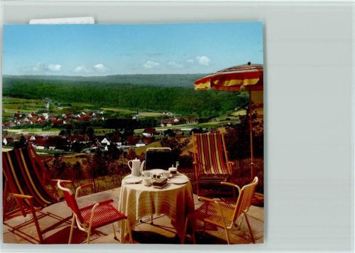 Husen Terrasse Kaffezeit