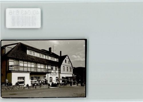 34549 W3593 Hemfurth FOTO KEINE AK Haus Bergmann