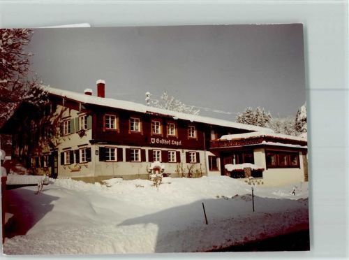 87527 W8972 Ofterschwang FOTO KEINE AK Gasthof Engel
