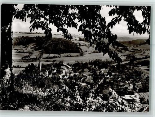 Untermünkheim Ortsansicht mit Blick in das Kochertal