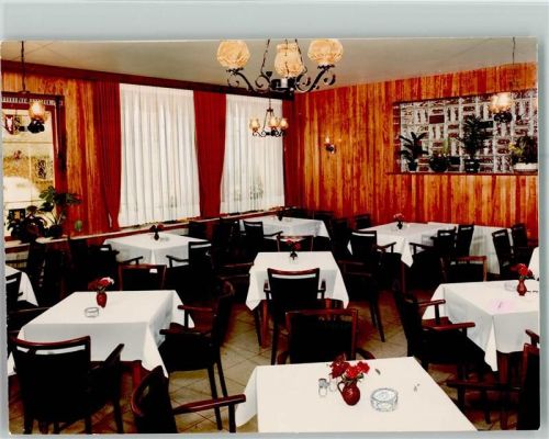 24399 W2341 Arnis FOTO KEINE AK Hotel Restaurant Schifferhaus Innenaufnahme Gastraum