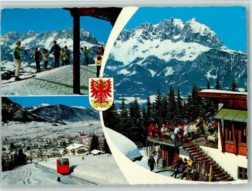 St. Johann Bergbahn Winter Skifahren