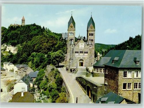 Clerf Clervaux - Benedektiner Kloster und Ortsansicht