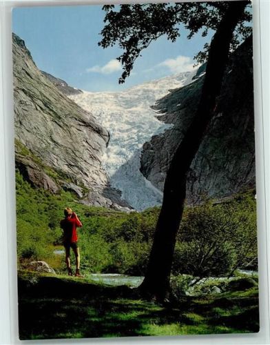 Briksdal Getscher Glacier