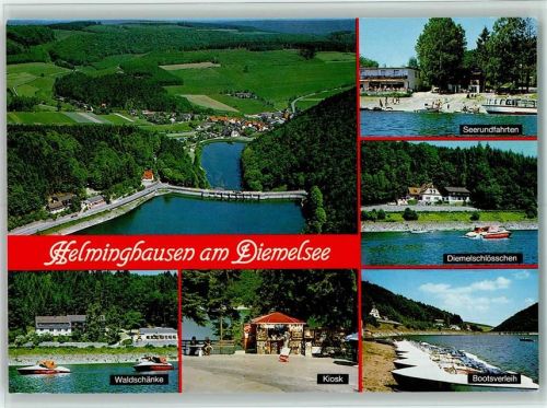 Helminghausen Diemelschlößchen Waldschänke Diemelsee