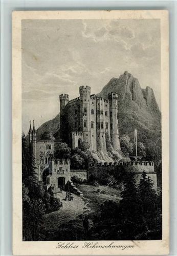 Hohenschwangau Schloß Hohenschwangau Walter Ulbricht Marke 1962