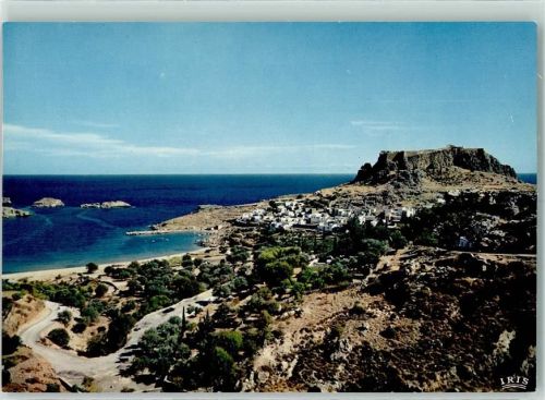 Rhodos Blick auf Lindos