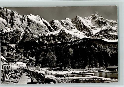 Eibsee Riffelwand Zugspitze