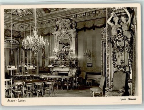 W7570 Baden-Baden Spieltisch 5 und 7 im Casino Casino