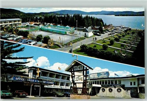 Quebec Manoir des Laurentides St. Donat Tennisplatz Hotel Motel