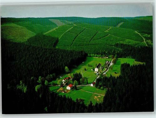 38678 W3392 Festenburg - Waldgasthaus Grüne Tanne Fliegeraufnahme