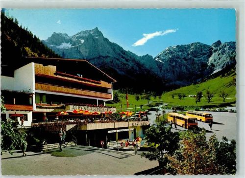 Hinterriß Alpengasthof Eng am Großen Ahornboden Karwendel