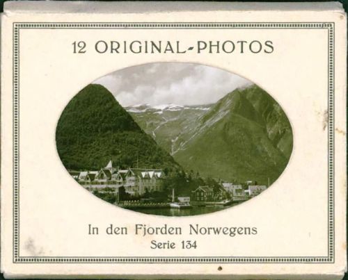 Lot mit 12 Kleinfotos vollständiges Set in Original Mappe; gute Erhaltung