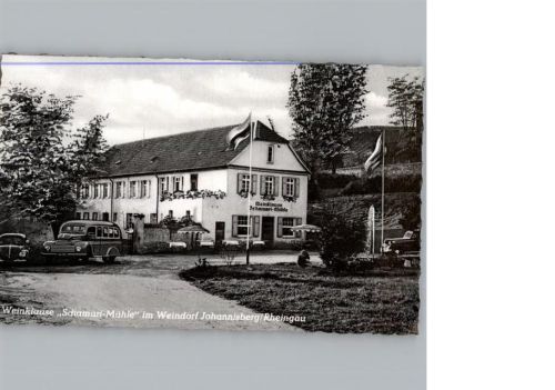 65366 W6222 Johannisberg , Rheingau - Weinklause Schmari-Mühle
