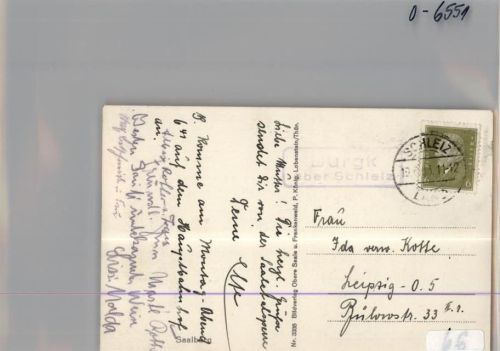 Burgk Landpoststempel