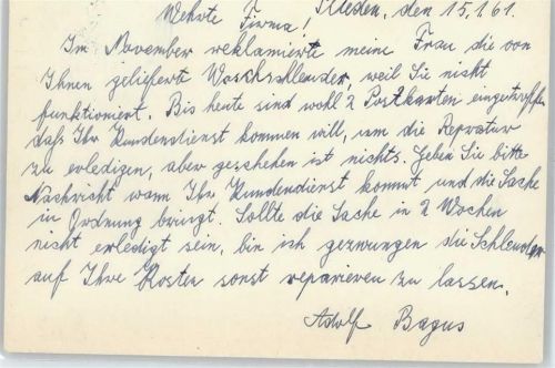 Flieden Ganzsache 10Pf